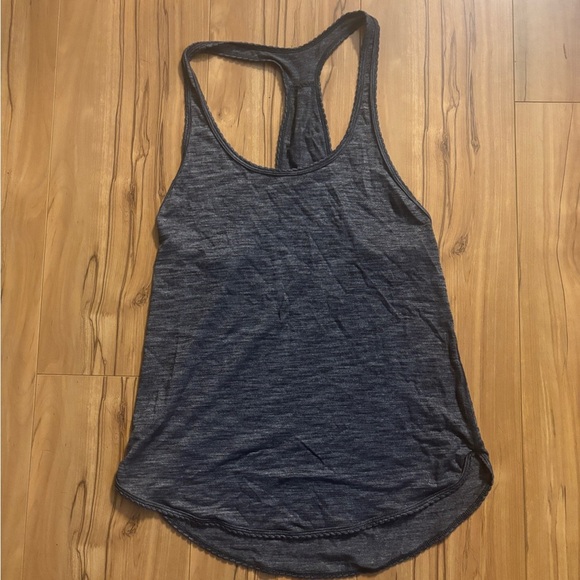 Lululemon 105 F Singlet Heathered Black - Picture 2 of 5